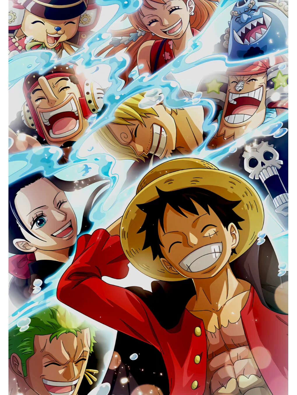 《海贼王》草帽一团伙全员集合