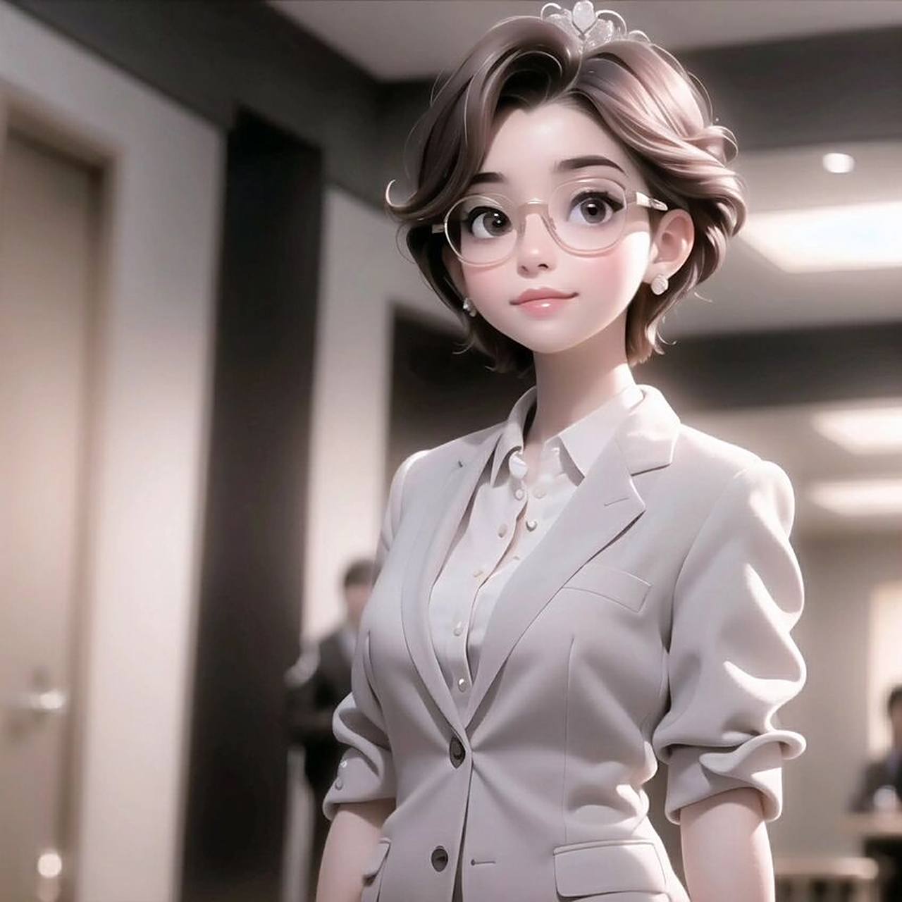 女生头像,迪士尼公主正装