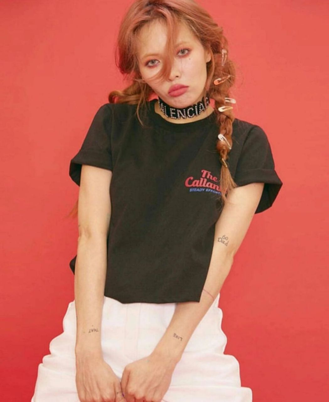 泫雅的纹身也真的好看~ 人美纹身又好看[期待]#纹身师# #泫雅# #金