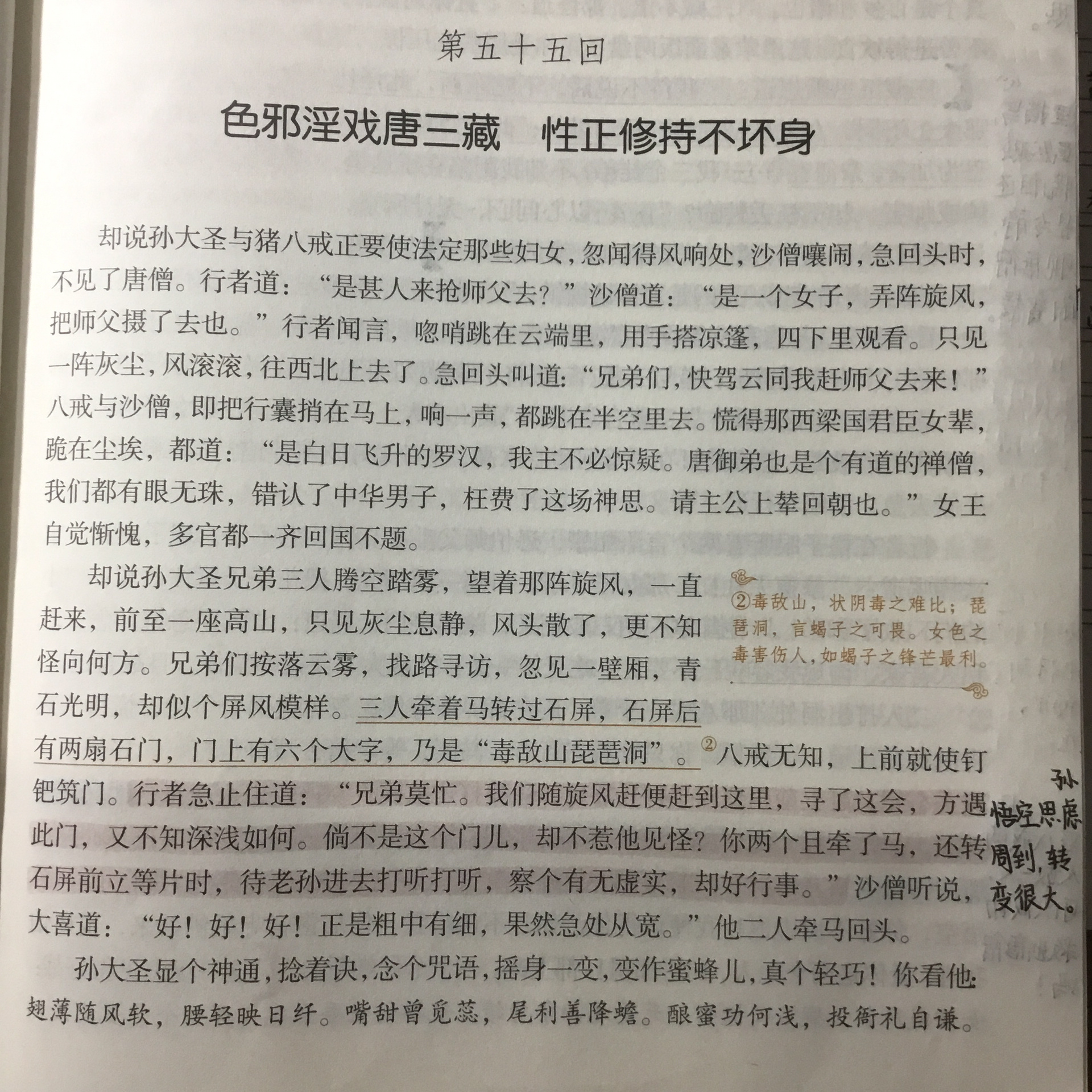 西游记第五回批注图片图片