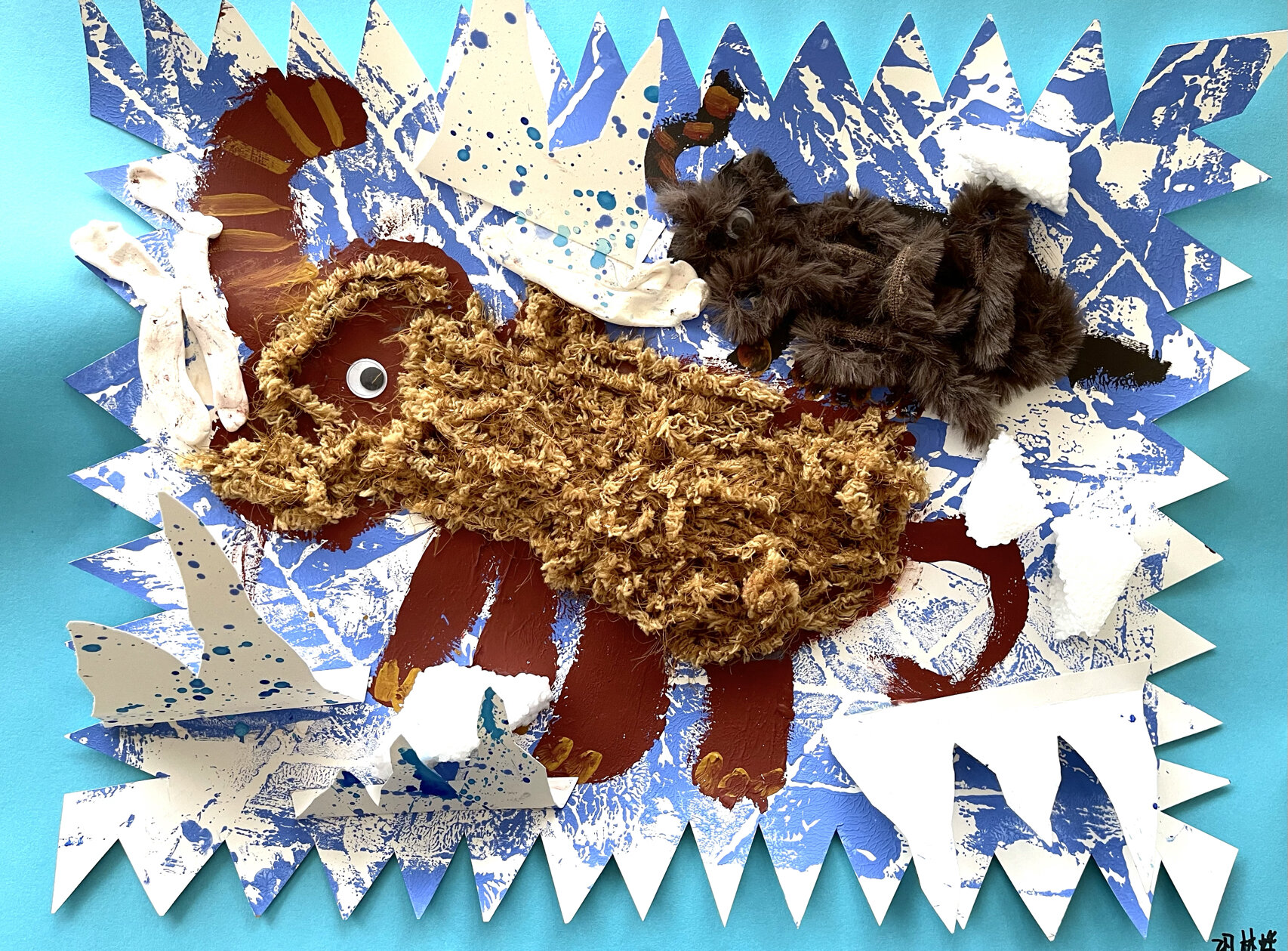 少儿创意美术 | 猛犸象(内附步骤图) 3-5岁儿童原创课题 教学目标:1.