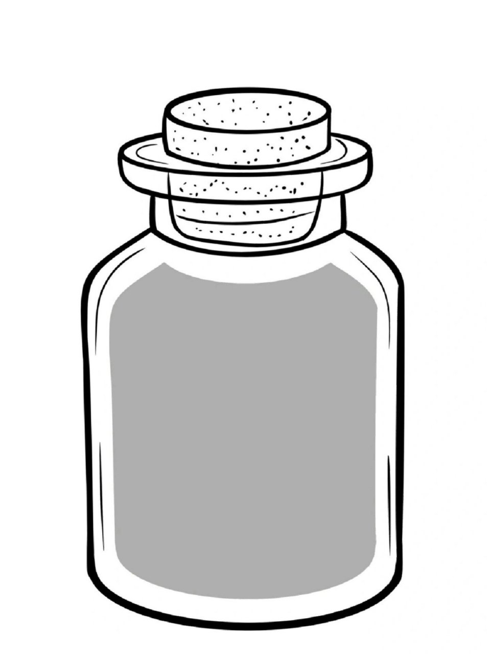 瓶子里的春天素材(一)直接打印使用!