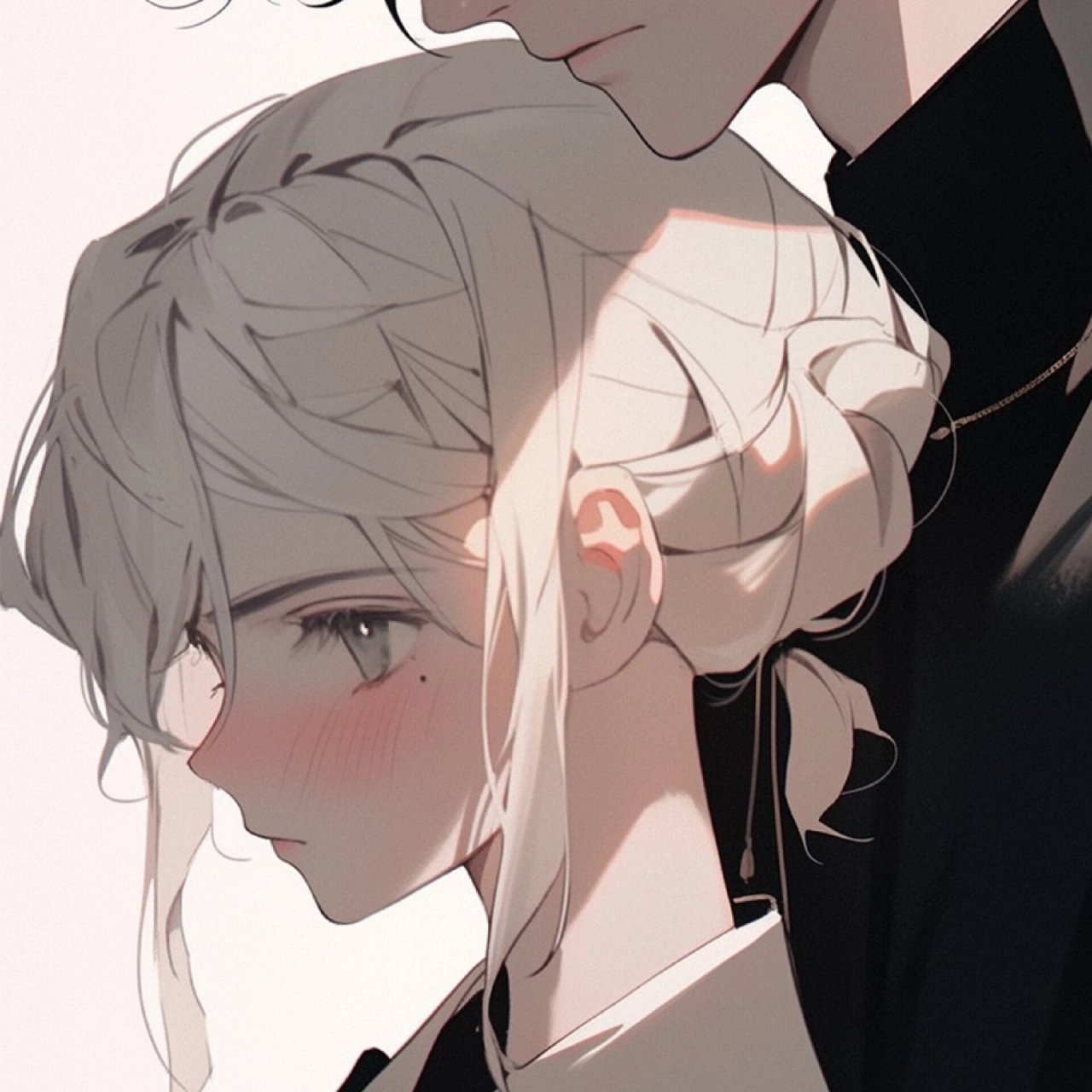 【首发】情侣动漫头像|傲娇公主和霸道管家 #浪漫生活的记录者# #动漫