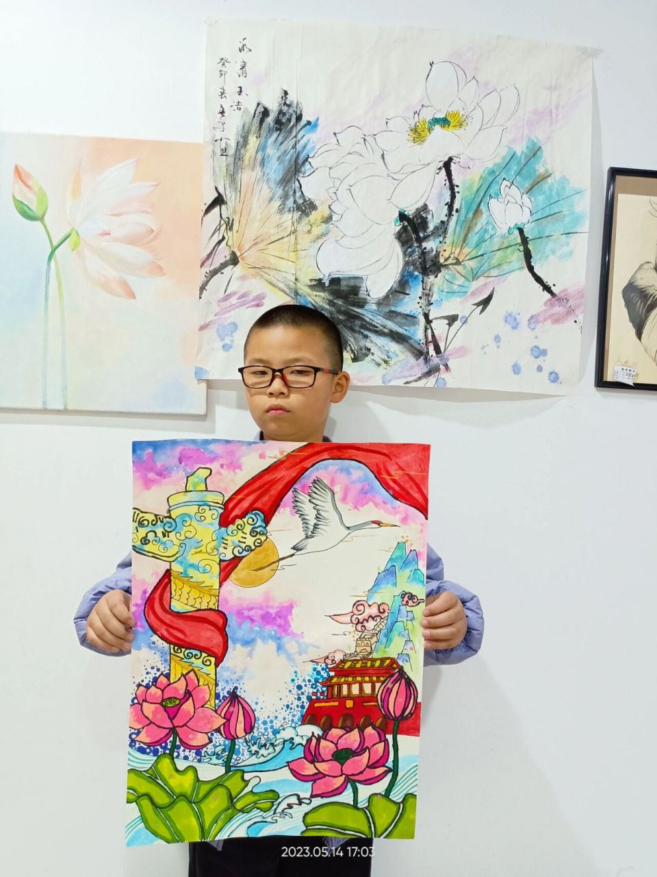 践行二十大,奋进新征程主题绘画