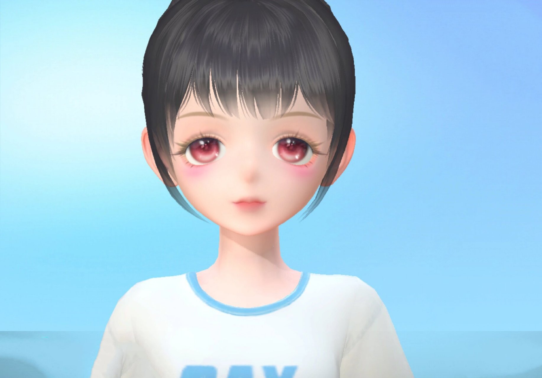 qq飞车手游捏脸 可爱少女脸脸