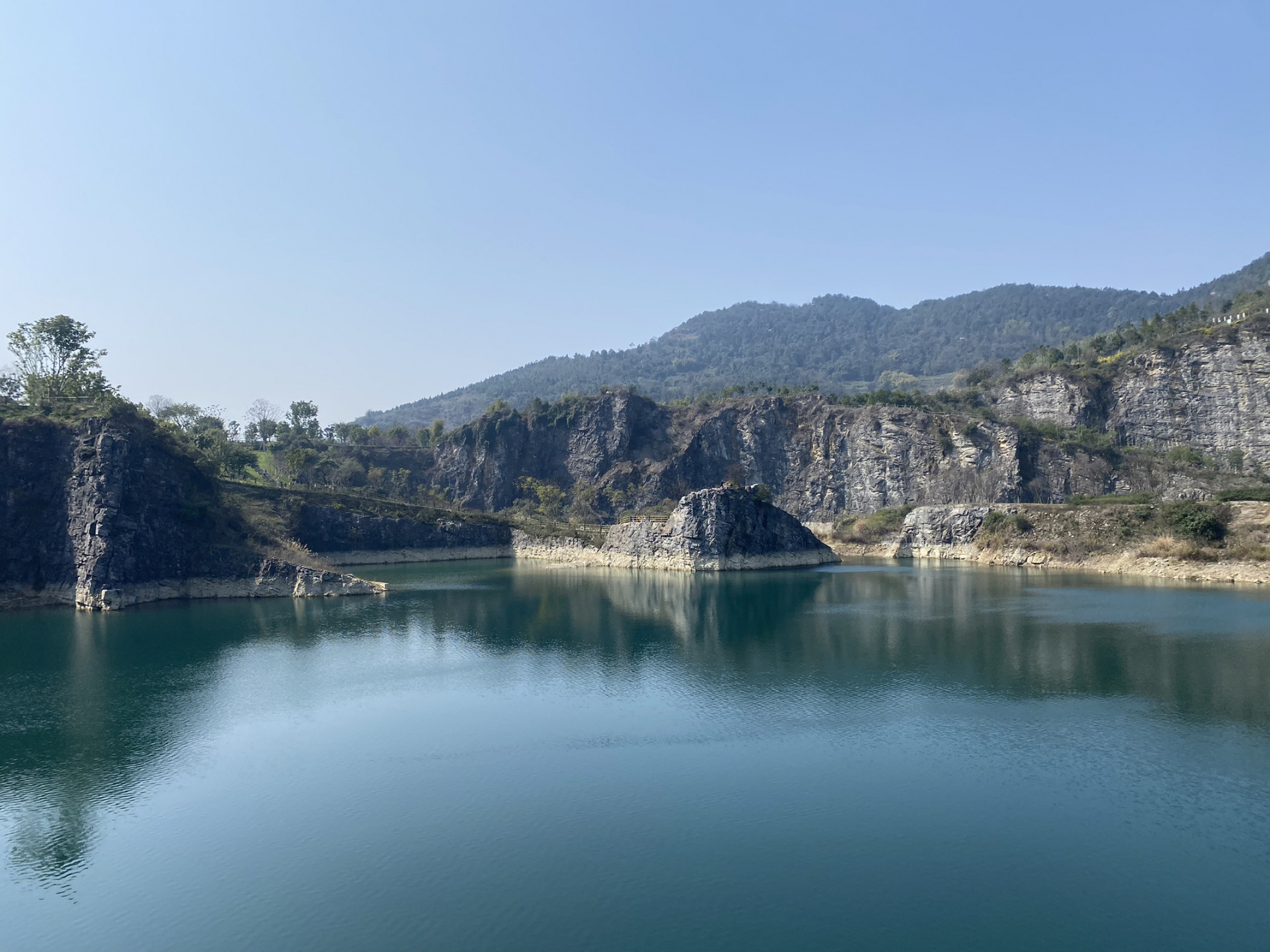春日周边好去处—重庆渝北矿山公园(防踩坑) 天气逐渐升温,又到了可以