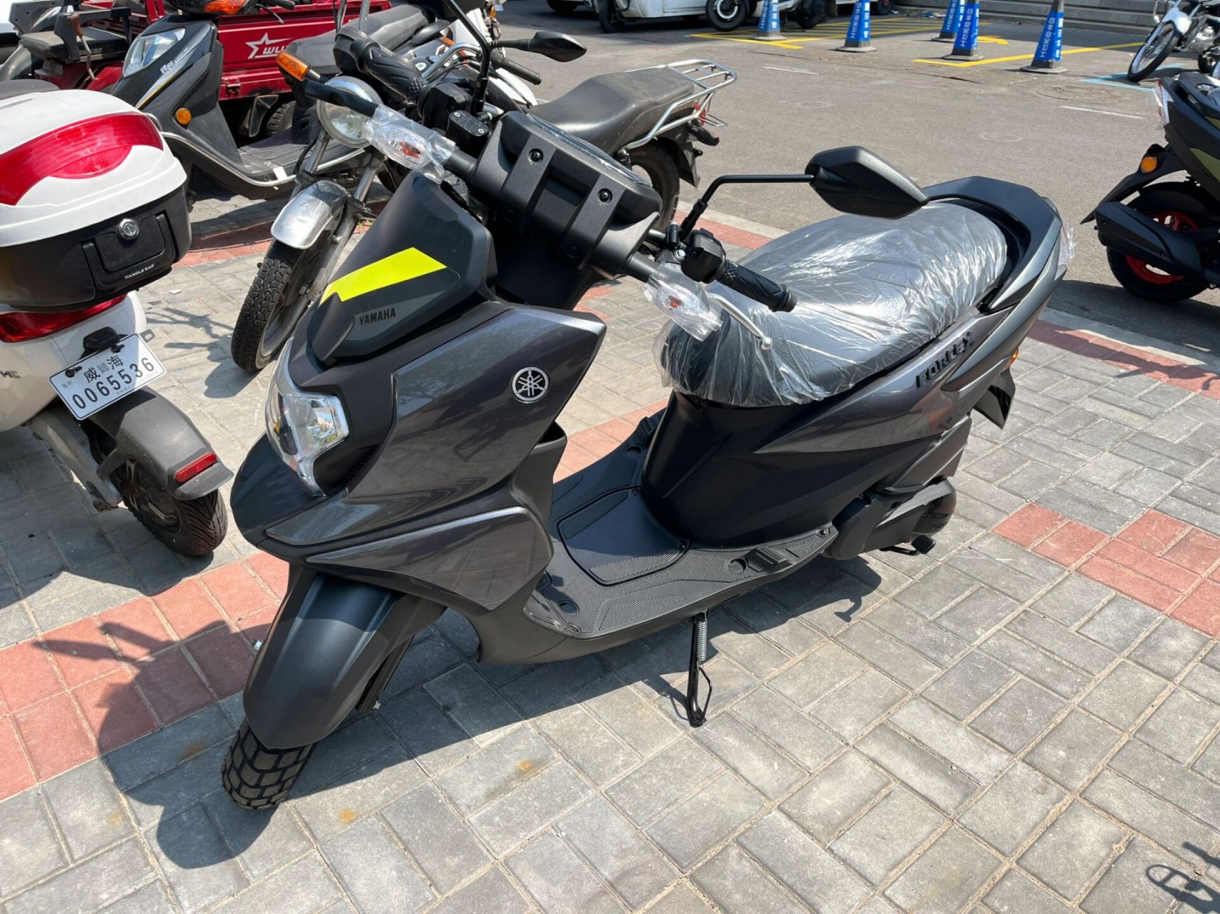 新款雅马哈越野小踏板-福颖force-x125(bmw鸭子),雅马哈原厂引擎,排量