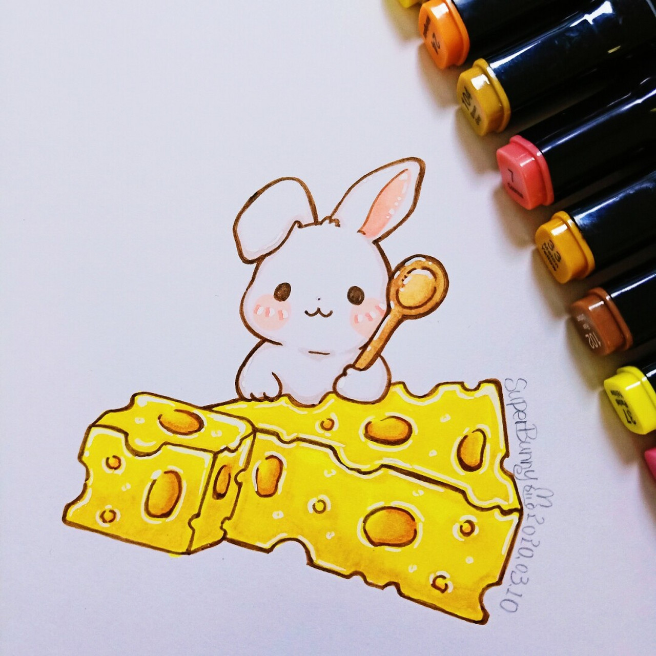 06060606 芝士就是力量! 92929292 #简笔画教程