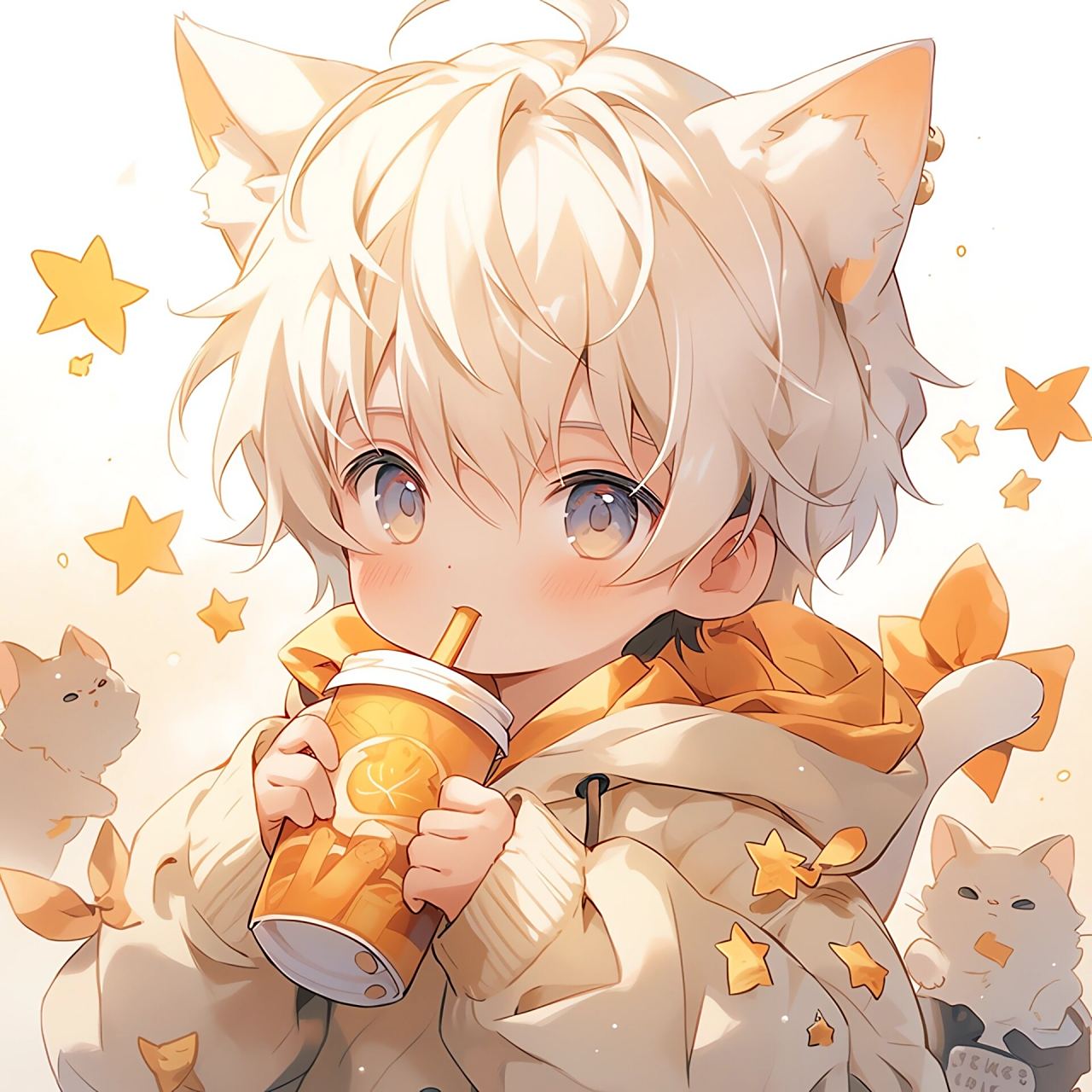 可爱动漫头像|猫耳小正太