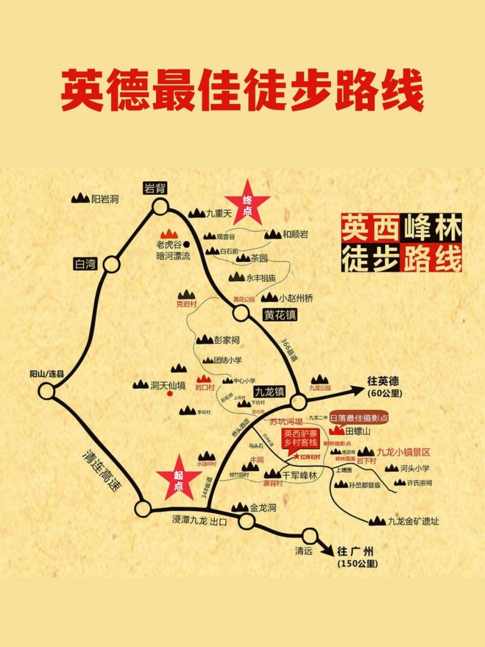 英德绝佳徒步路线:英西峰林 92这条是英德英西峰林的精华徒步路线