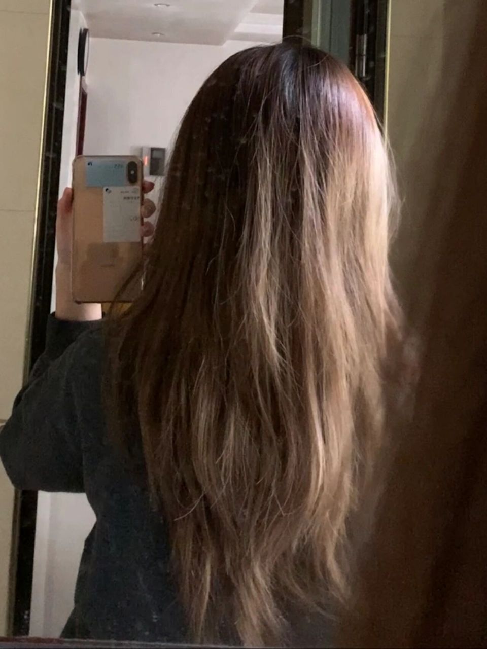 层次感中长发 终于剪出了我满意的发尾!