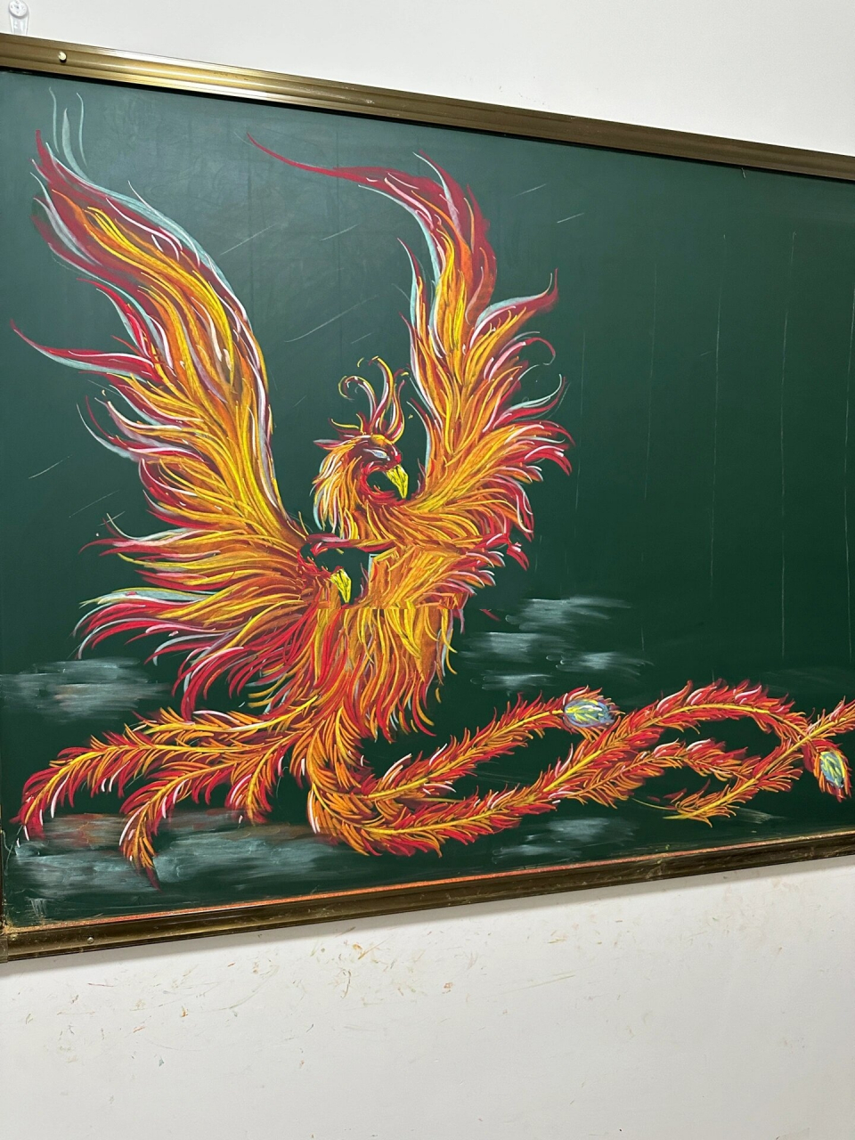 粉笔画(凤凰步骤图版) 是凤凰的步骤图版本哦  步骤图步骤图