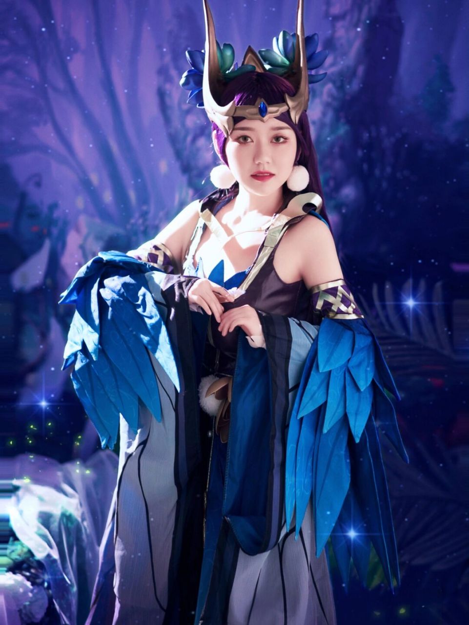  cos系列写真|遇见神鹿和王者荣耀绝美瑶瑶遇见神鹿万物有灵生生不息