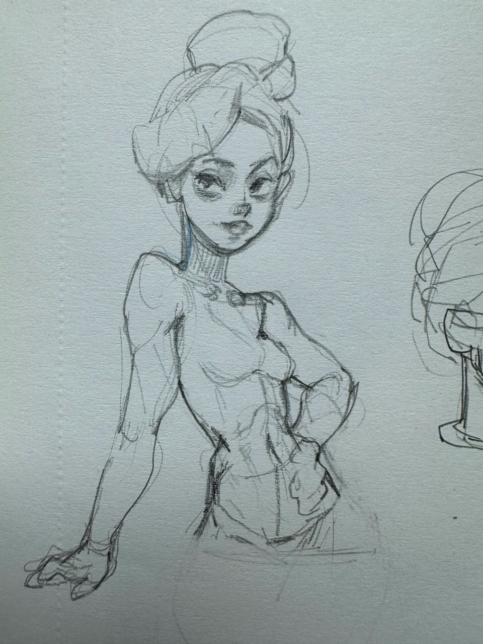 速写|在本子上画画很随意  以前画的,找几个能看的发一发