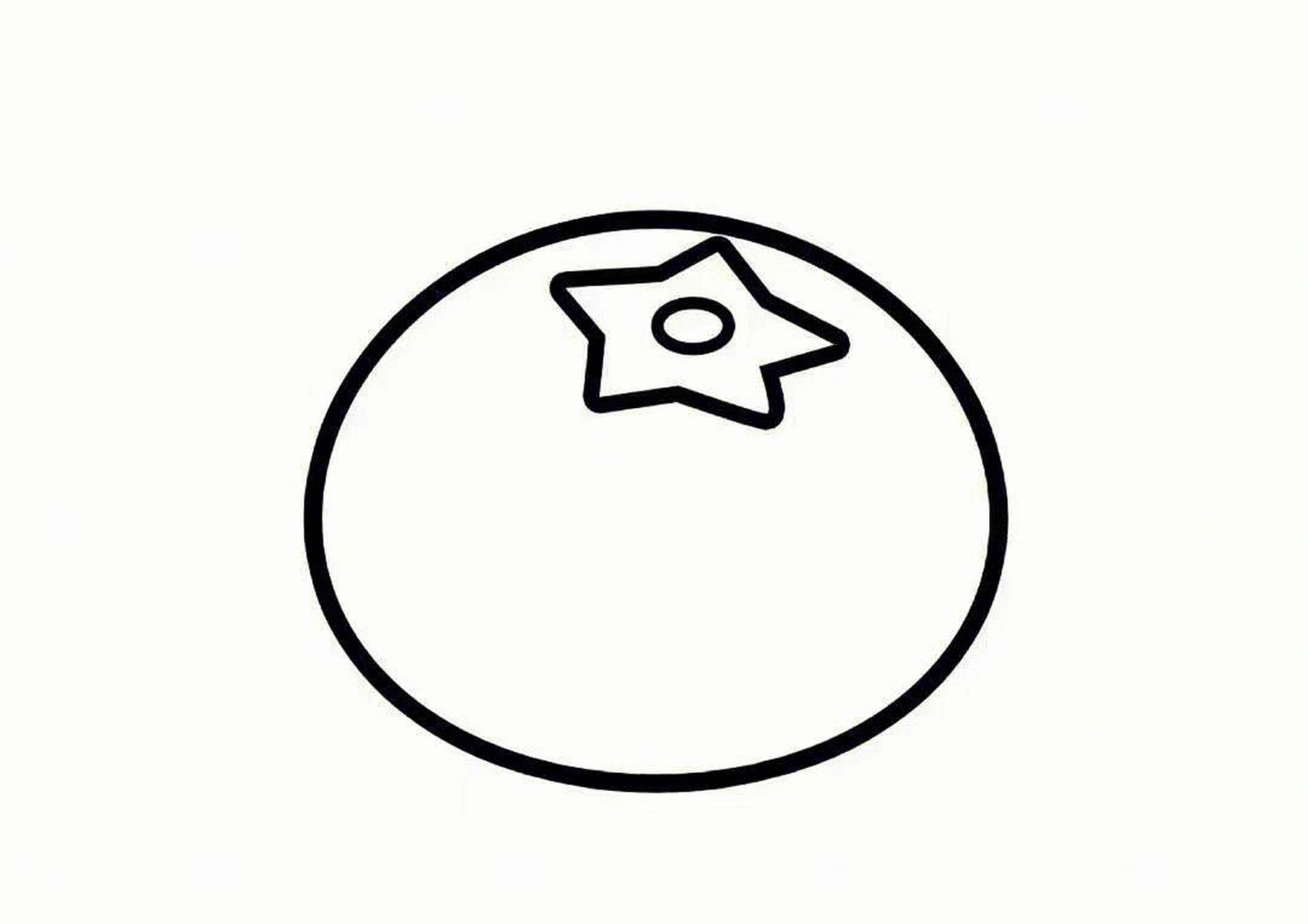 079969♀15幼儿园涂色素材分享|小班水果简笔画