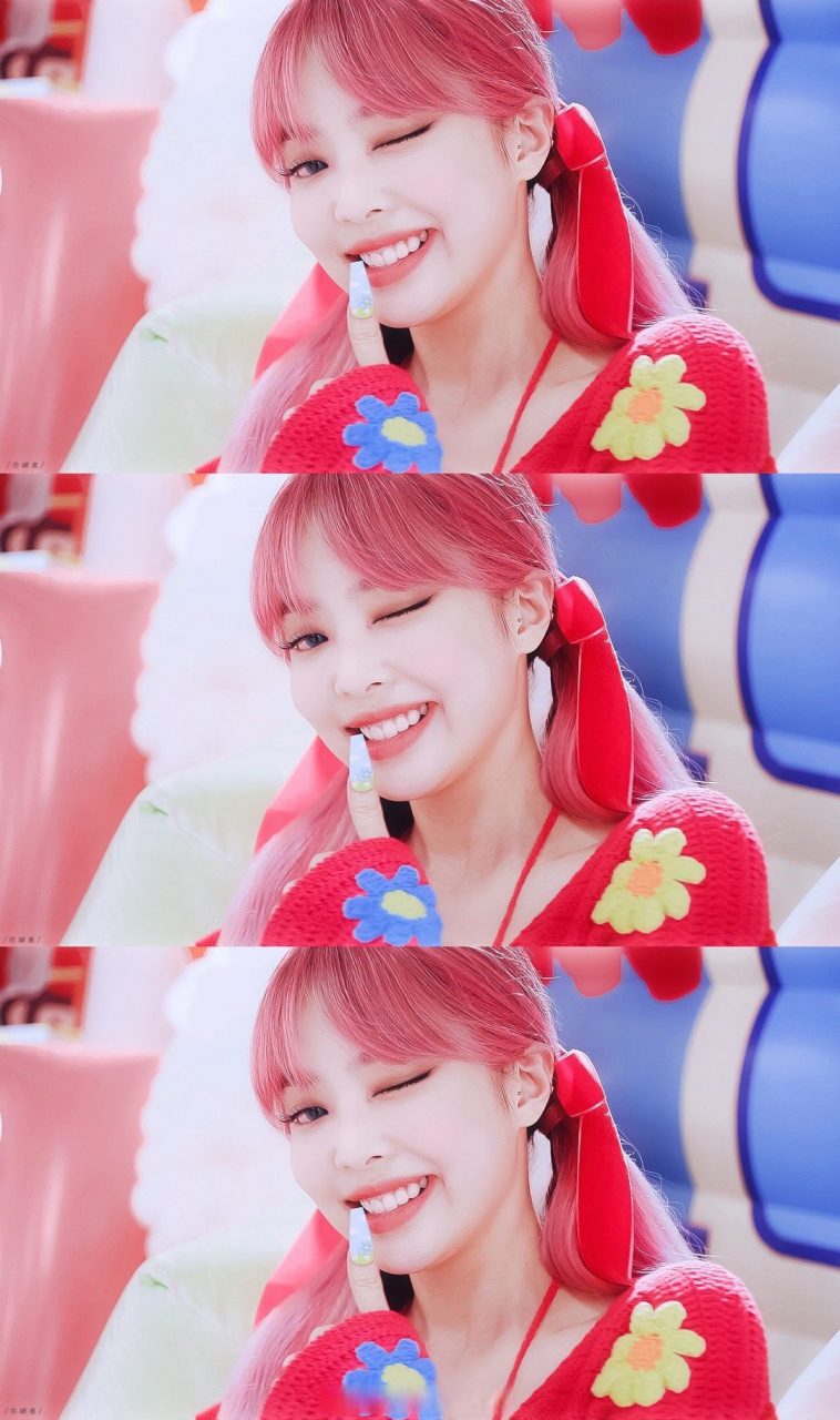 blackpink的芭比造型#粉发双马尾jennie才是真正的芭比吧,这也太美了
