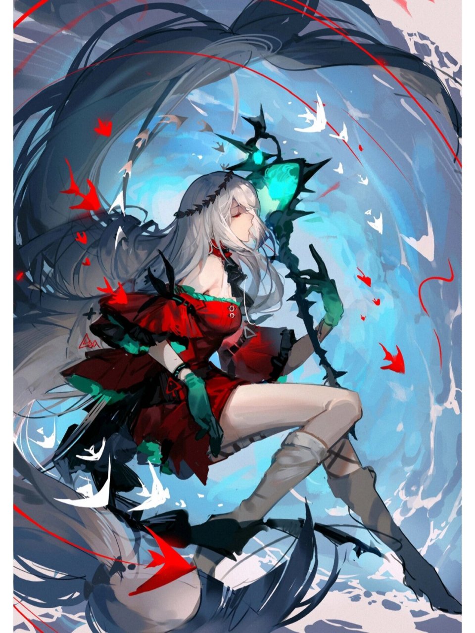 每日萌图第二十四期-浊心斯卡蒂