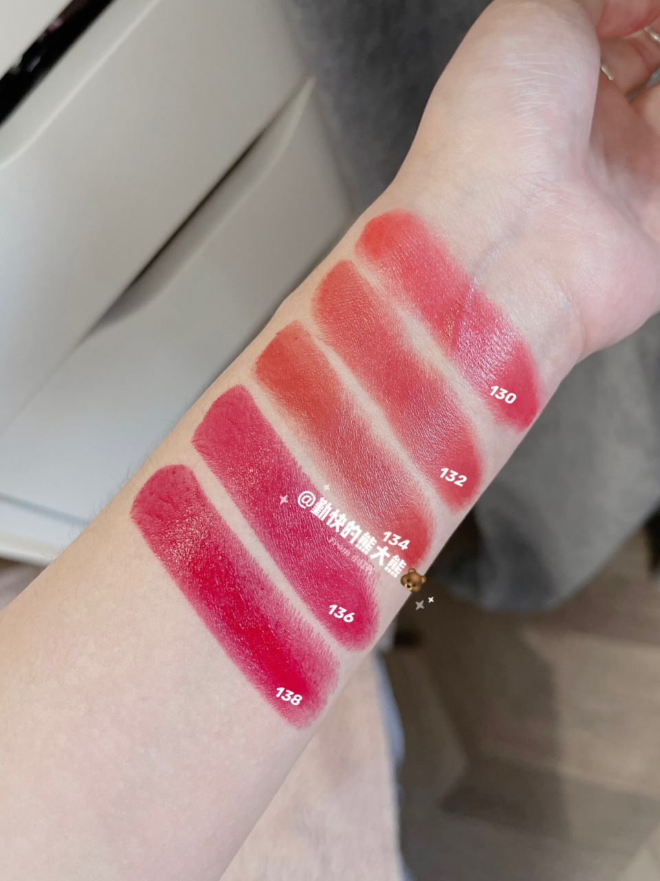 新品预告7215香奈儿coco bloom全试色春季口红 继续新品唇膏!
