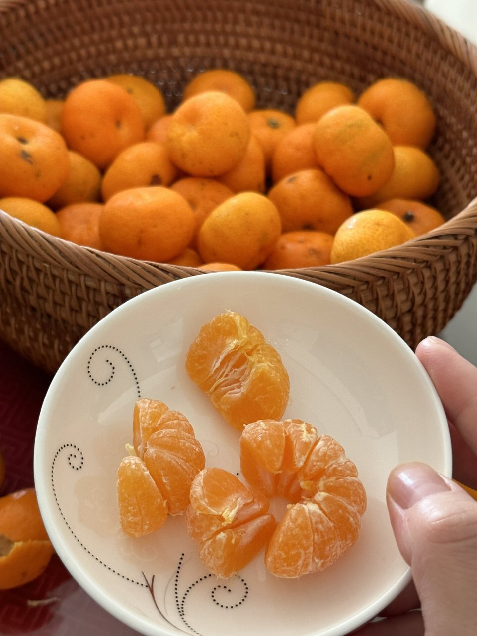 蜜桔～过年炫不停的小橘子92 不打蜡  不催熟 皮薄核少 汁水充盈 桔