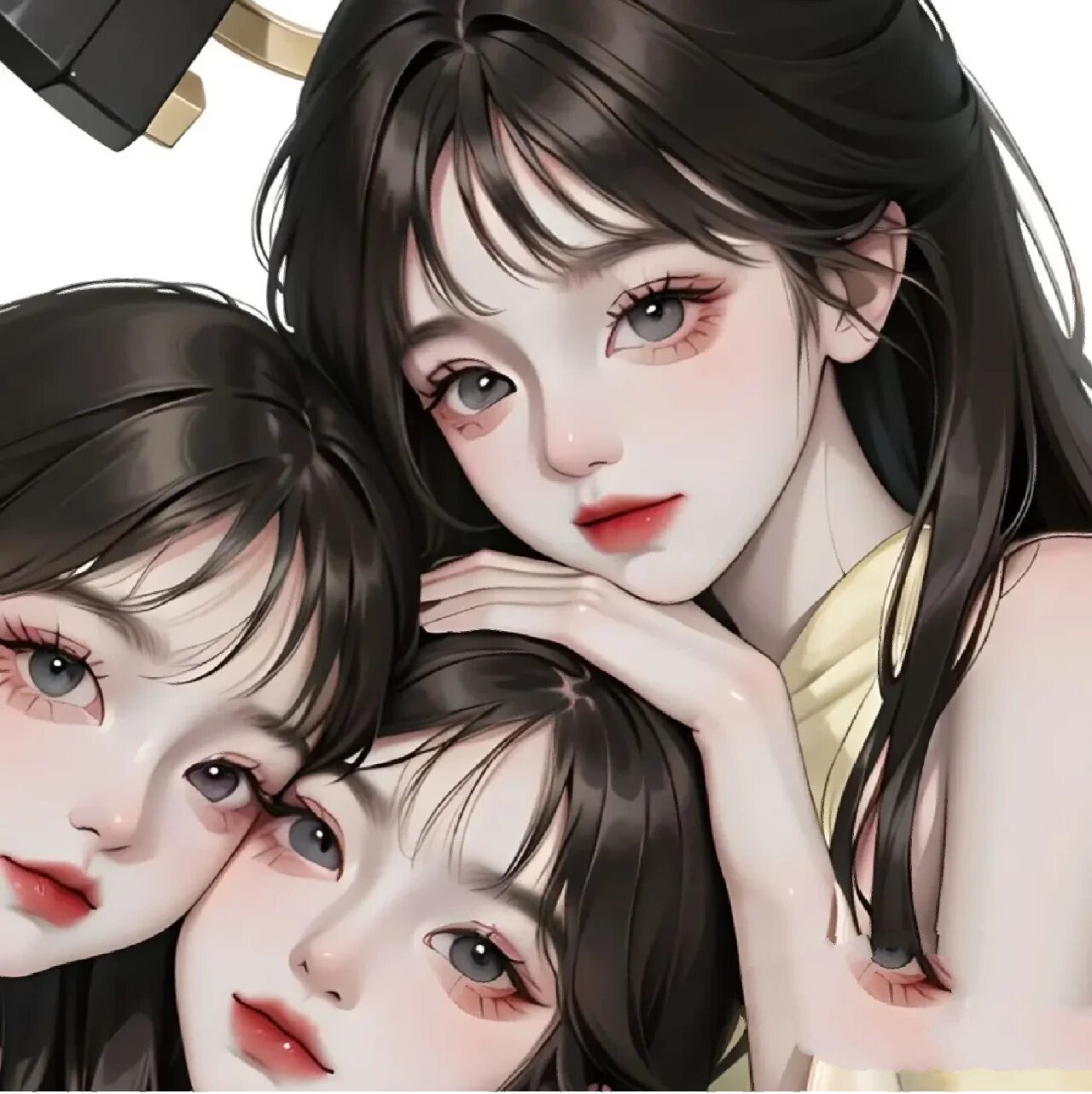 三人闺蜜头像