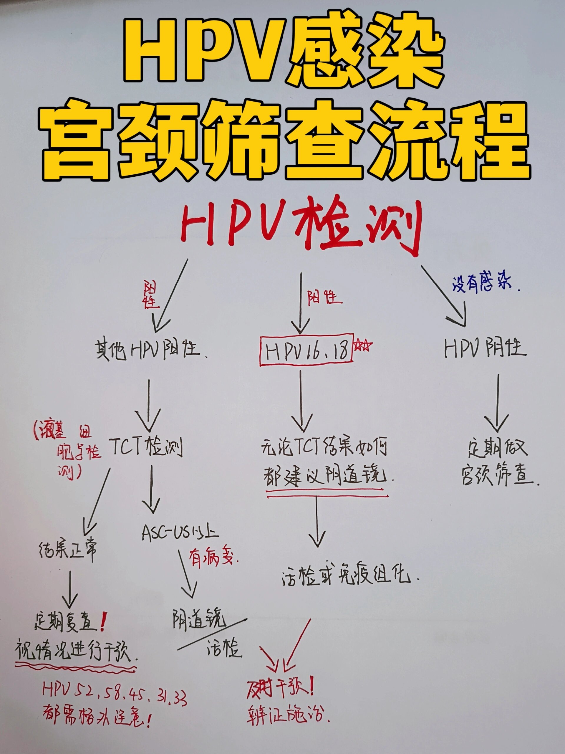 hpv感染,宫颈筛查流程一览 04hpv病毒在人群中十分钟常见,而且现在