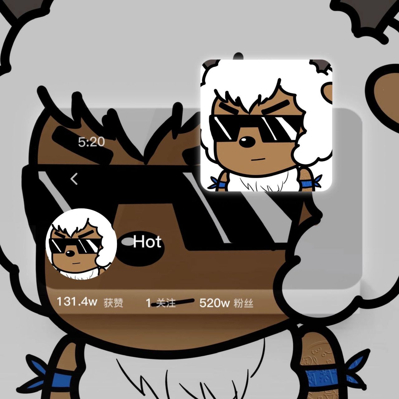 6.3 羊村墨镜头像来咯 快叫小伙伴们一起换上开黑吧!