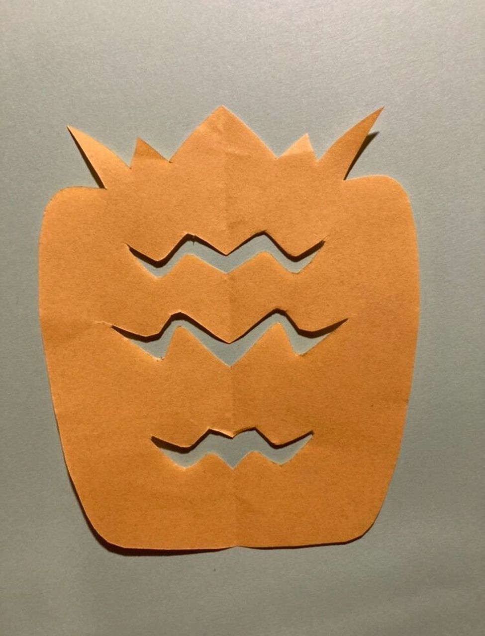 剪纸菠萝的剪法图片