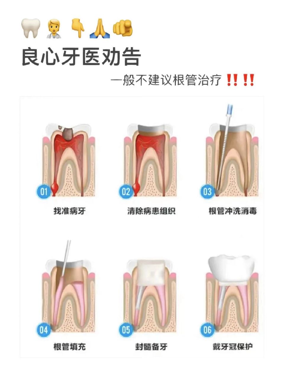 虫牙治疗图片