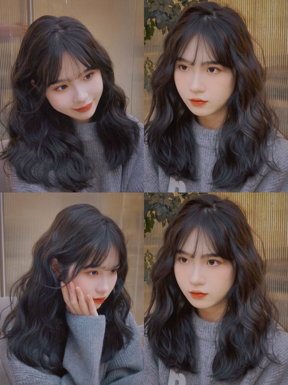 黑发也超好看的法式蛋卷烫  中长发烫发 法式烫发 蛋卷头 羊毛卷秋冬