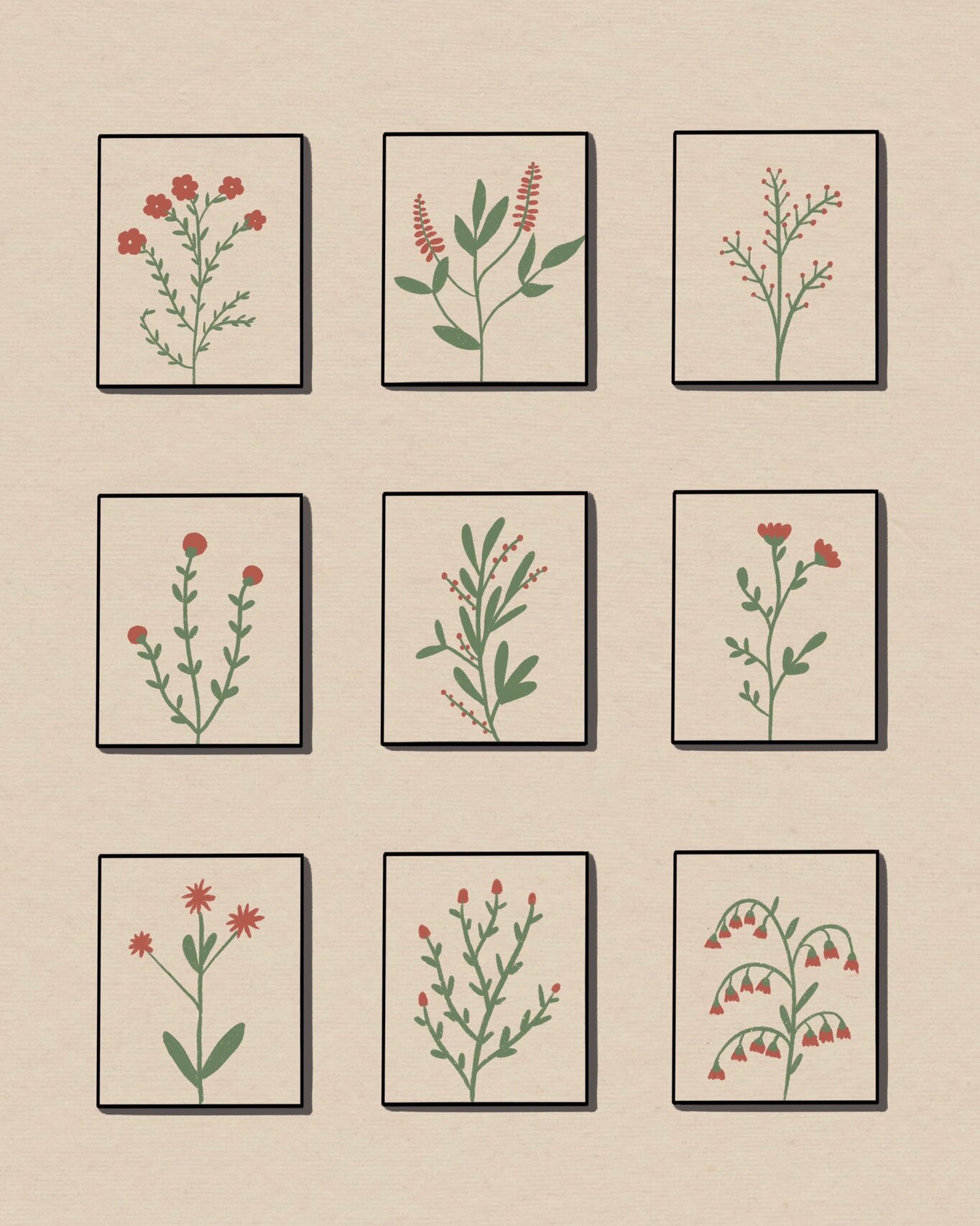 超简单的花花简笔画|附过程