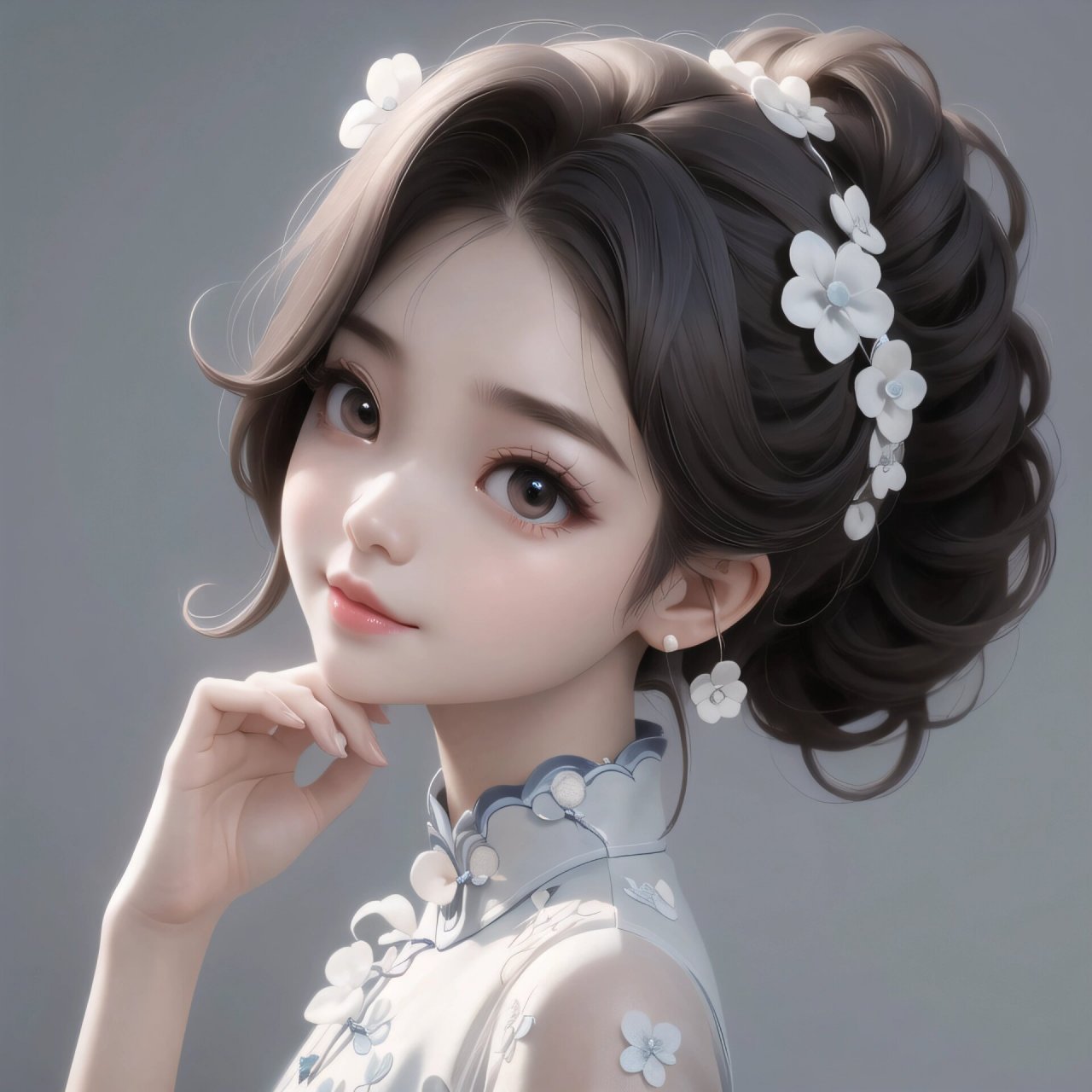 恬静文雅的民国小姐姐头像