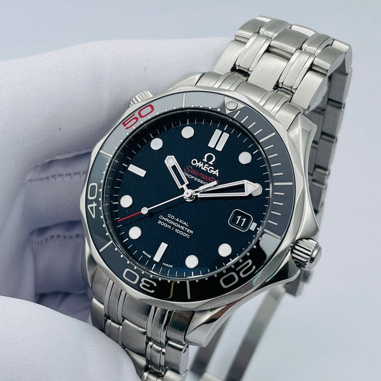 005海马系列300米防水詹姆斯邦德007五十周年限量版腕表 品牌:欧米茄