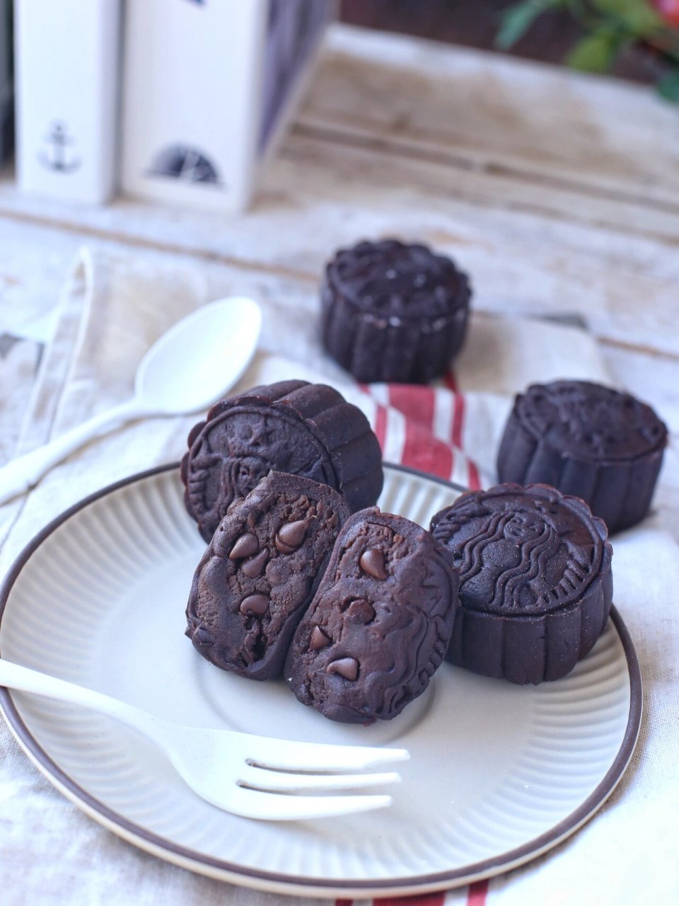 巧克力乳酪冰皮月饼6015醇厚软糯99附馅料配方 7373软糯中