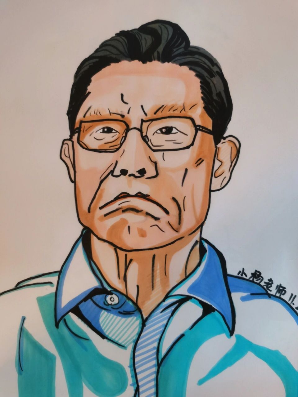 钟南山手绘 你们要的图片教程来啦