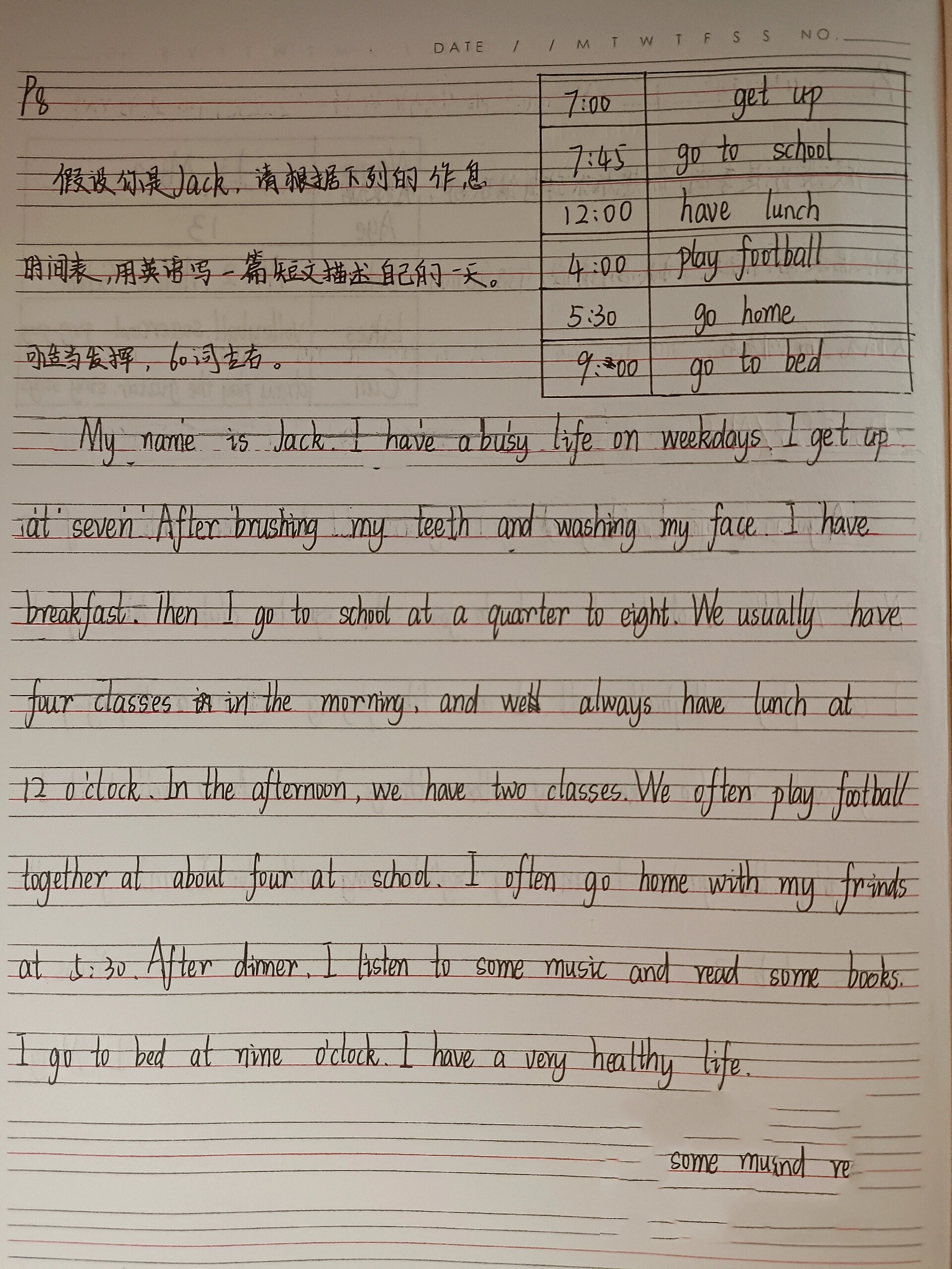  疫情结束以后英文作文初一(初一英语作文多少字)