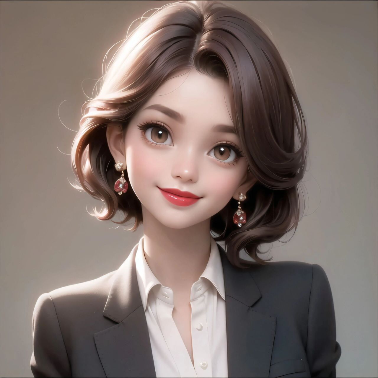 迪士尼公主风头像9499卷发短发女孩头像合集