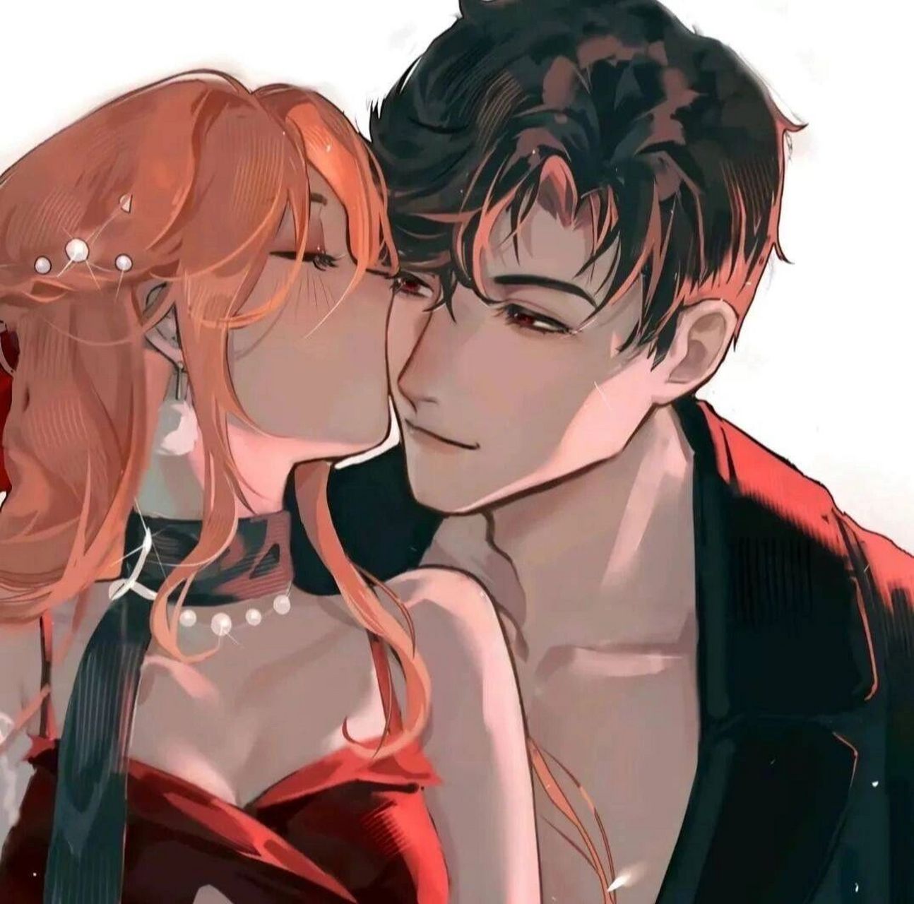 双人动漫情头 两人游,两牵手,两情相恋到白头.