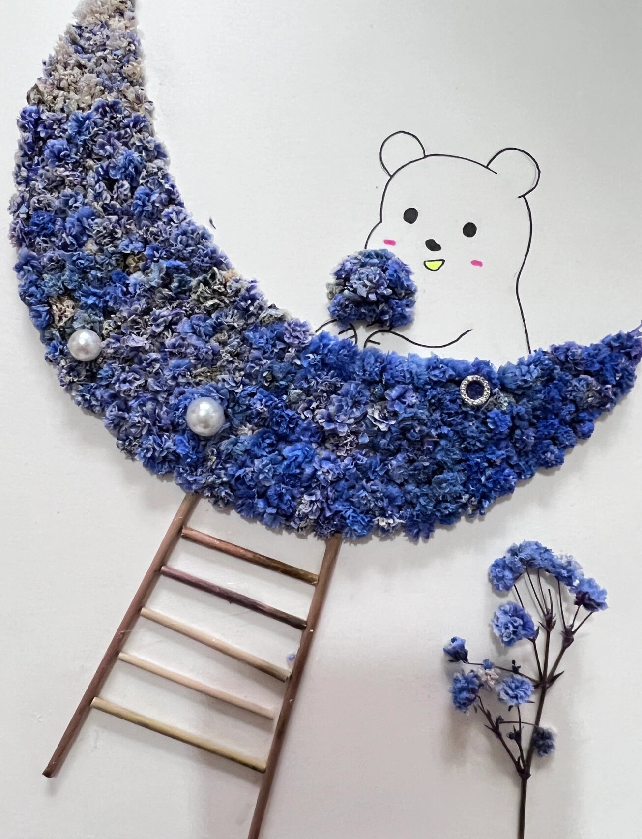 满天星手工作业来啦 刷小红书看到一位姐妹93的满天星手工制作,实在