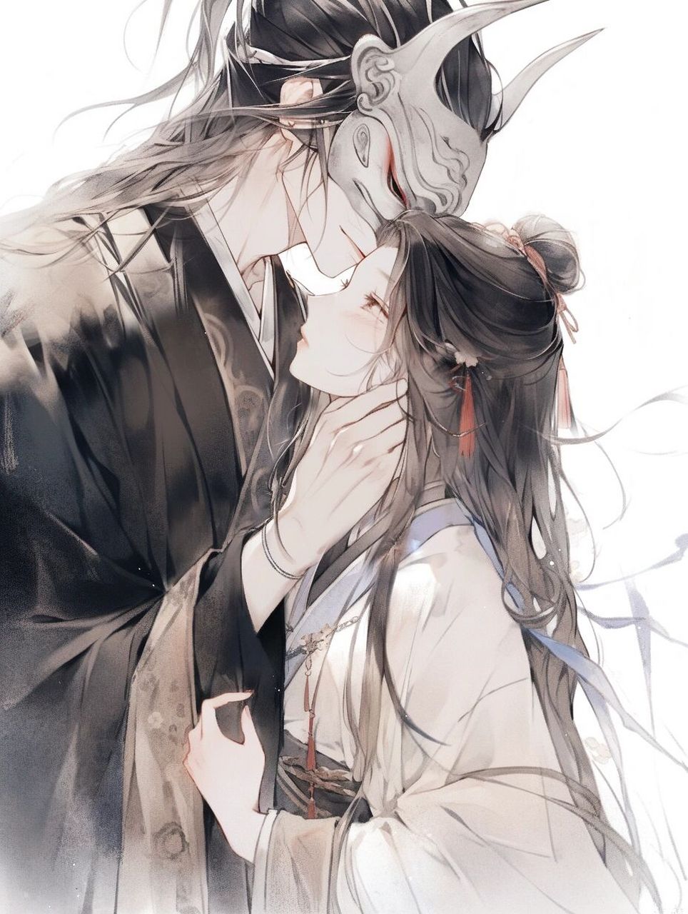 古风情侣头像壁纸