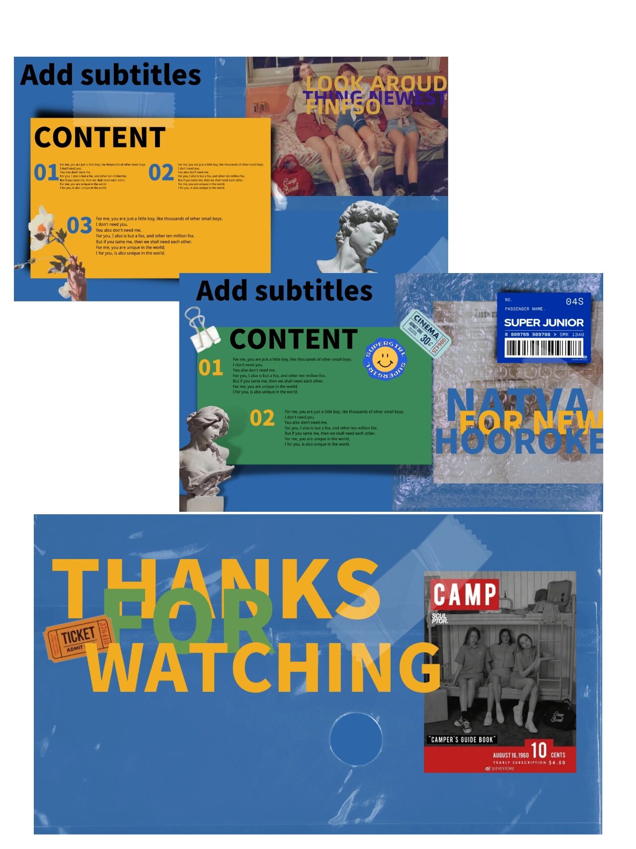 ppt模板分享| 美式复古风(1)