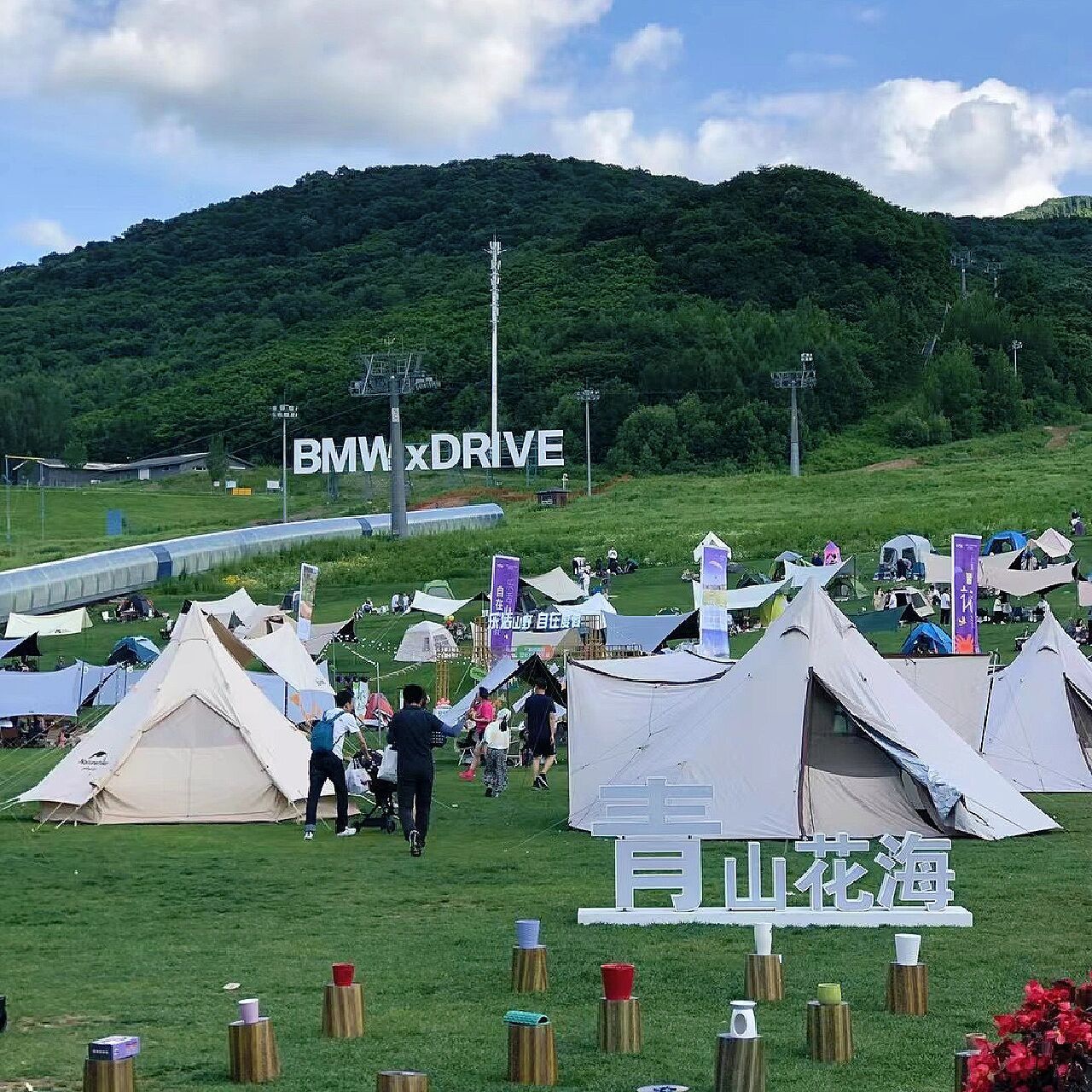 吉林周边游万科松花湖度假区攻略 夏日当然要来一次露营了,万科松花湖
