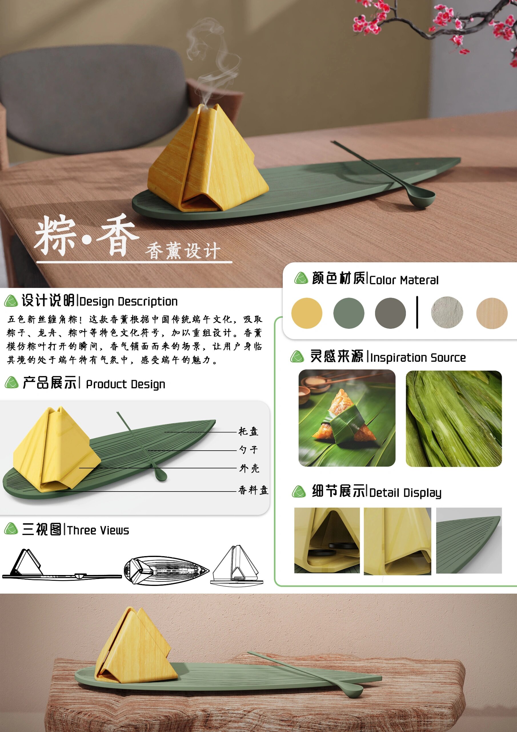 传统文化文创设计展板