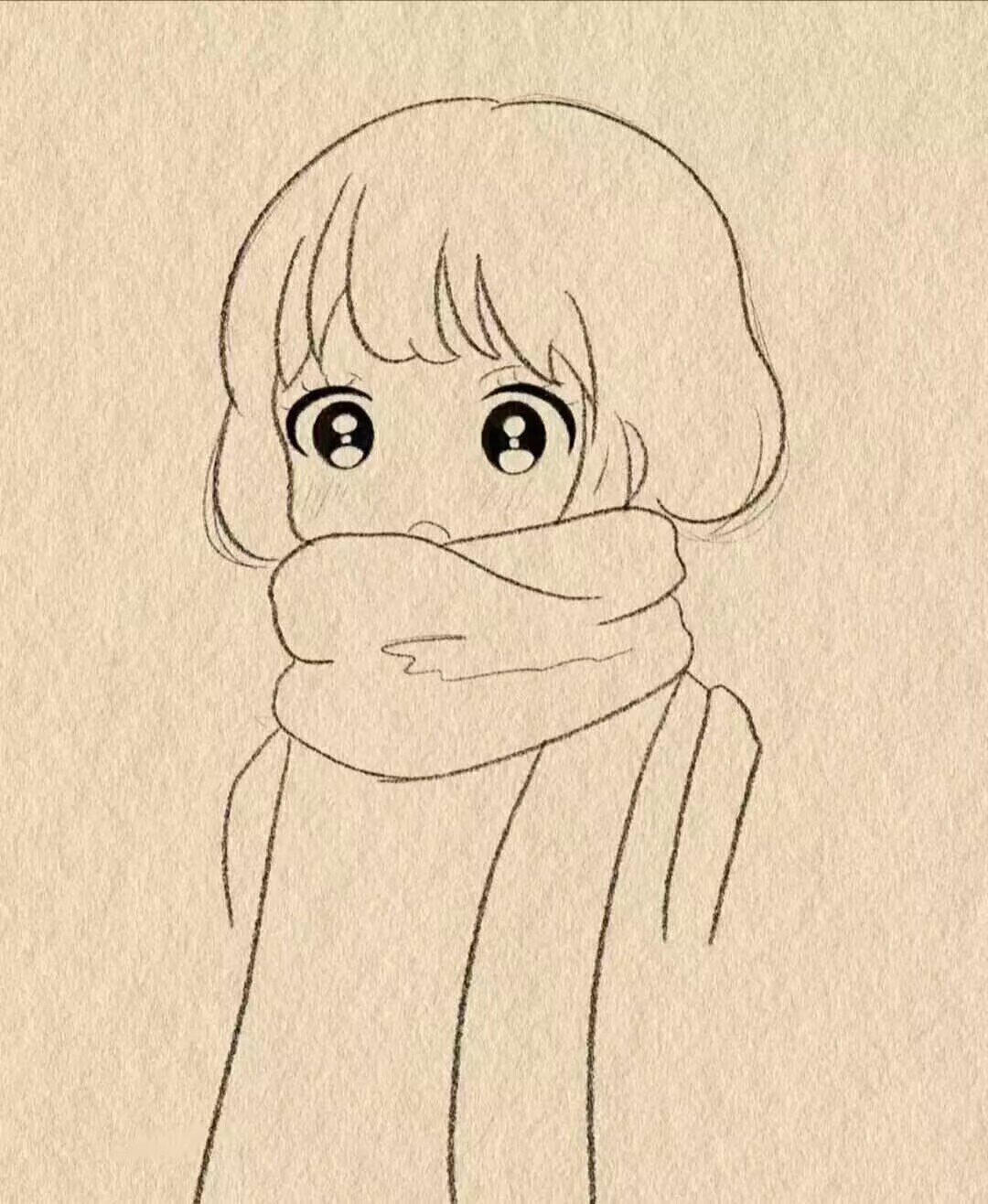 动漫人物简笔画