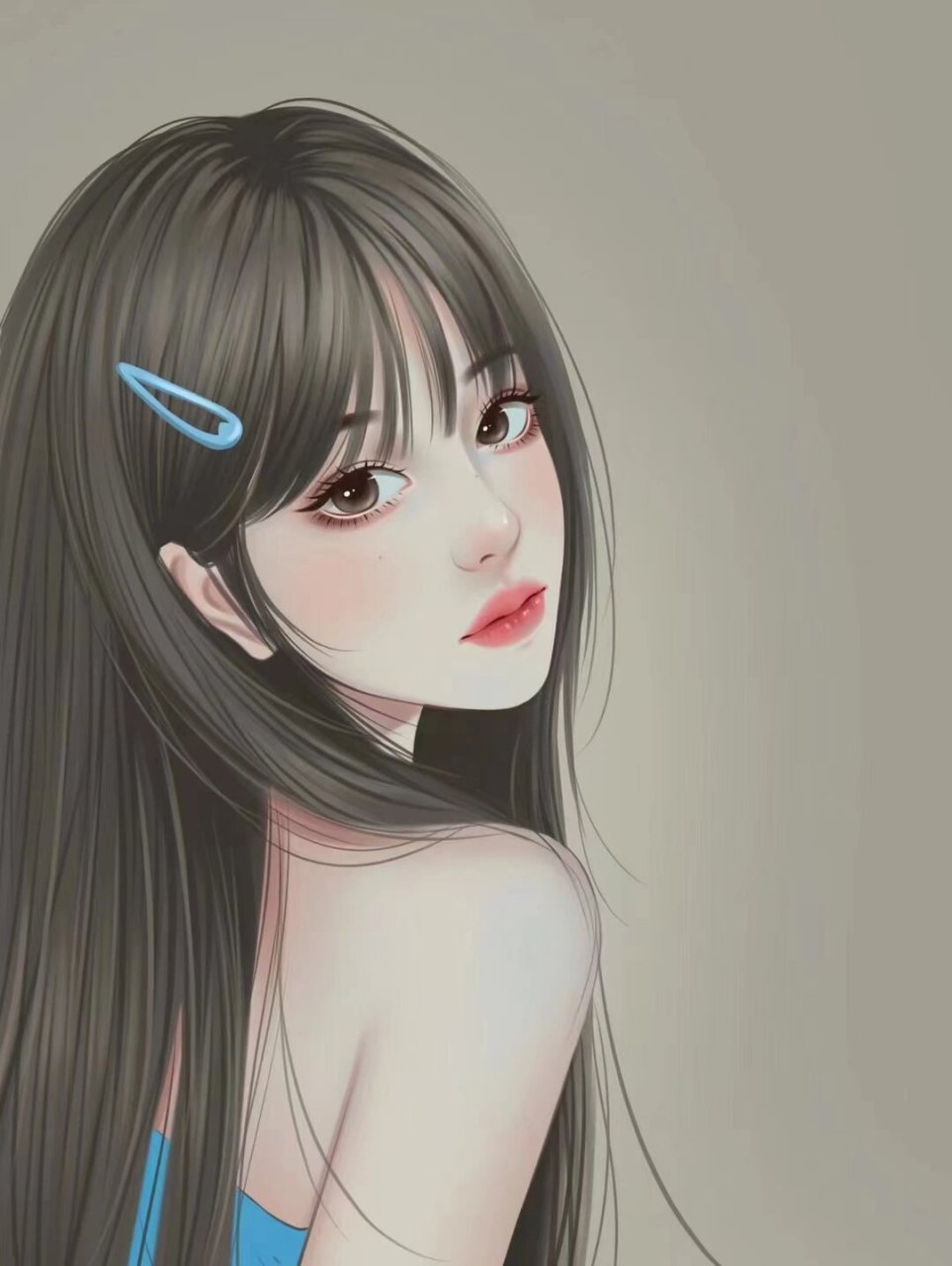 微信头像ins|动漫人物头像 手绘头像高冷女 手绘画画 小众头像 画成