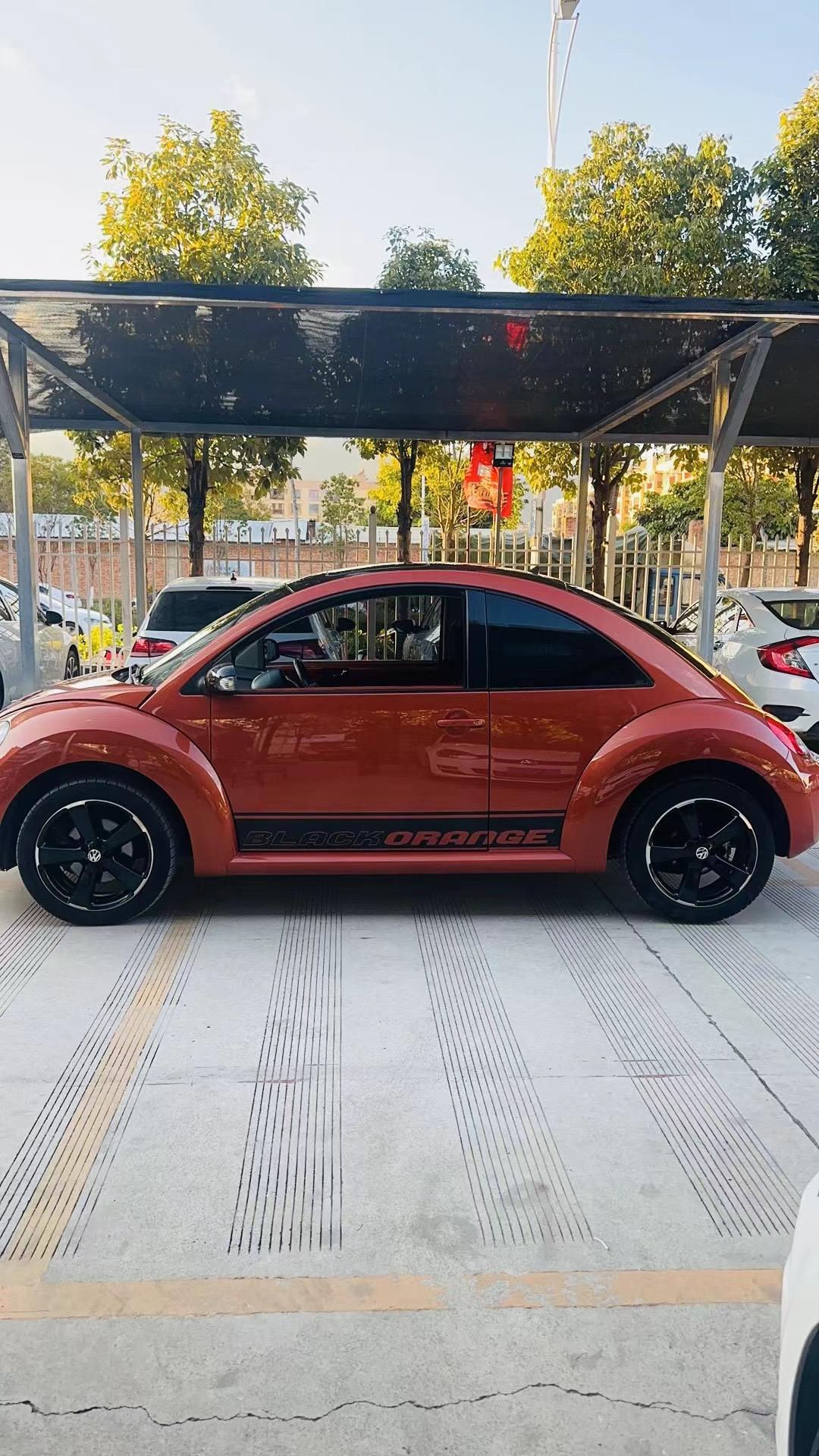 2010年12月上牌,新甲壳虫墨橘版限量版,安全行驶7万公里,原版原漆