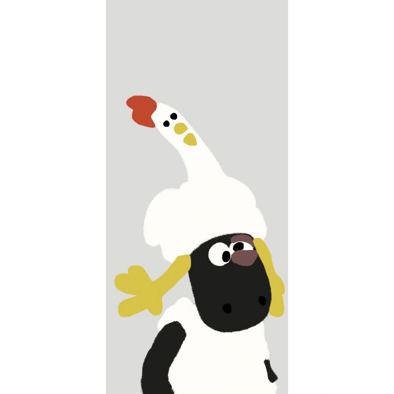 小羊肖恩壁纸 壁纸更新拉[打call][亲吻]#插画分享# #插画# #壁纸