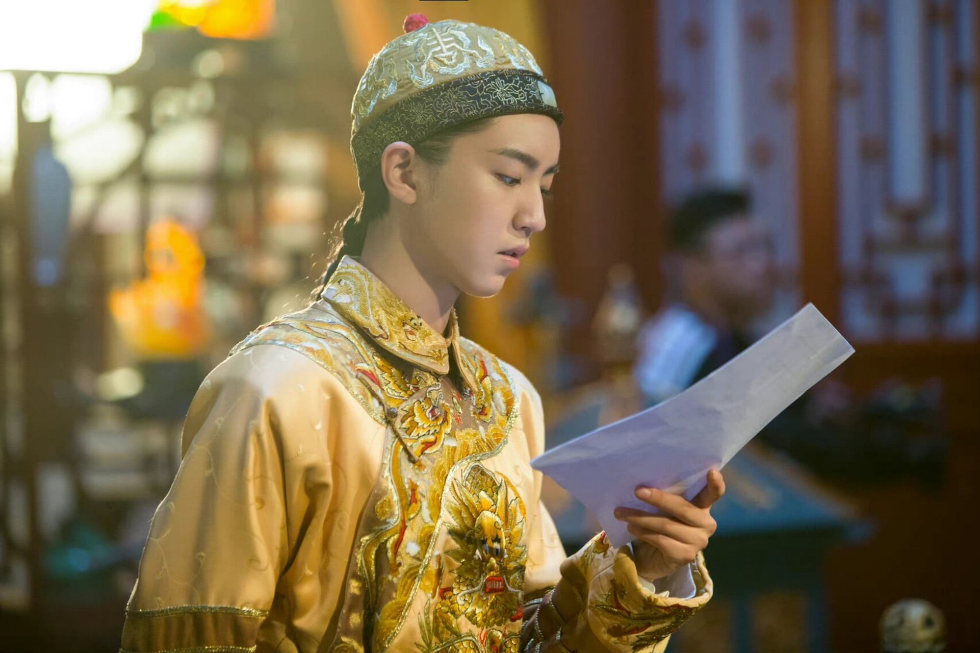 在《演员的诞生》这个节目里,王俊凯和章子怡合演了《后宫废妃》.