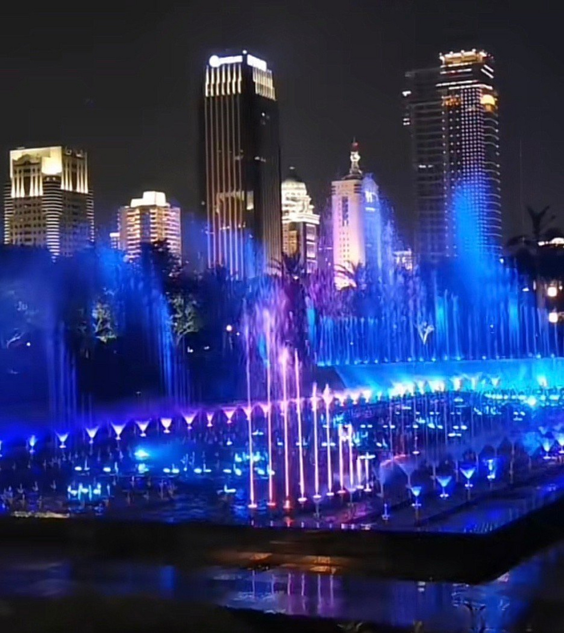 厦门白鹭洲灯光秀有多绝# 厦门白鹭洲灯光秀是一个备受瞩目的景点,每