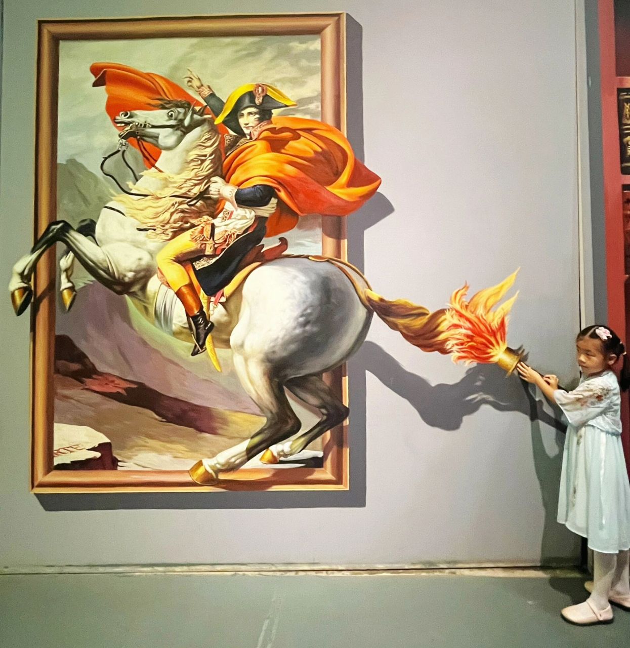 藏在798艺术区里的3d博物馆 96活的3d博物馆,位于酒仙桥路的751d.