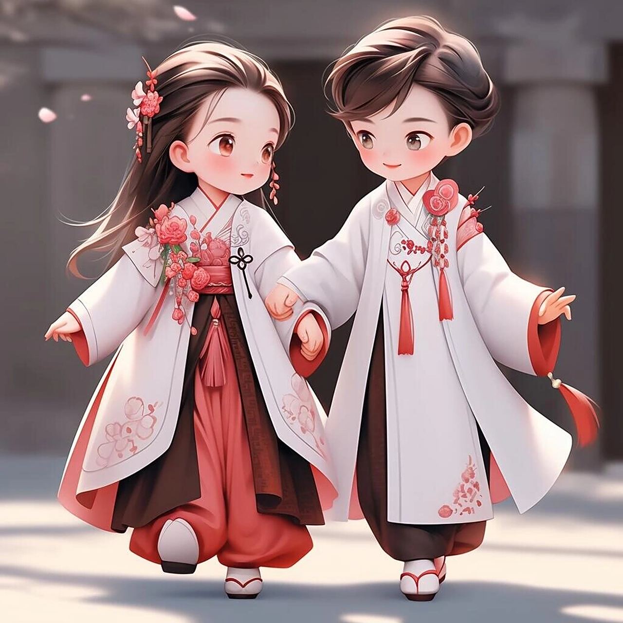 两小无猜!你们要的情侣头像来咯